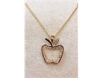 گردنبند طرح سیب(Apple design necklace)