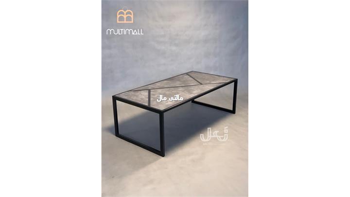 میز وسط فلز و جوب مدل پازل کد 05 TABLE METAL WOOD MODEL PUZZLE CODE 05